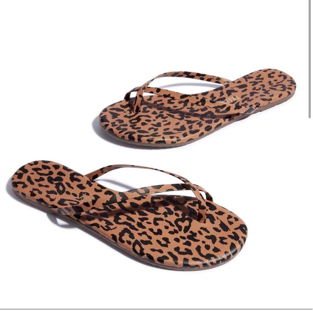 Tkees Riley Sandals 9 Leopard